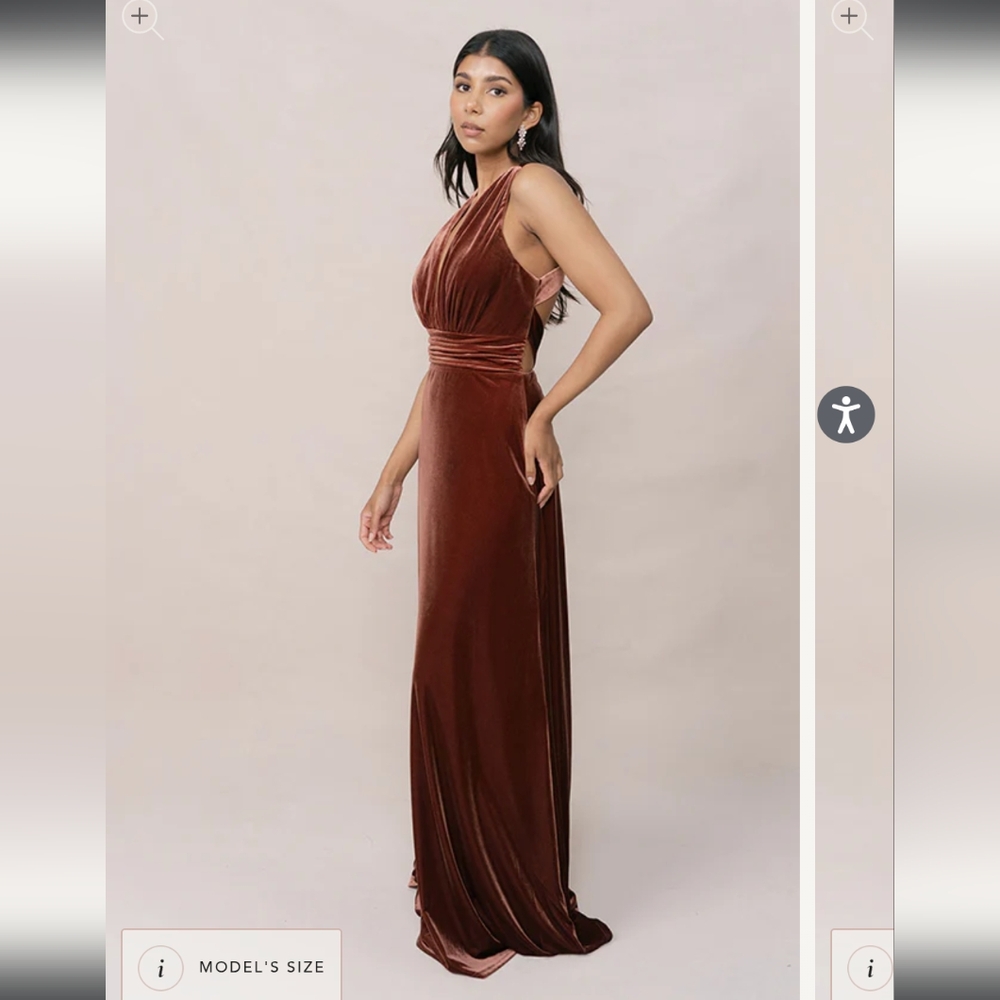 Revelry Dylan Velvet Dress - Picture 3 of 6